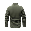 2021 Oversized  Winter Men's Jacket Slim Double-Sided Velvet Tactical Sweater Casual Collar Zipper Solid Color Coat